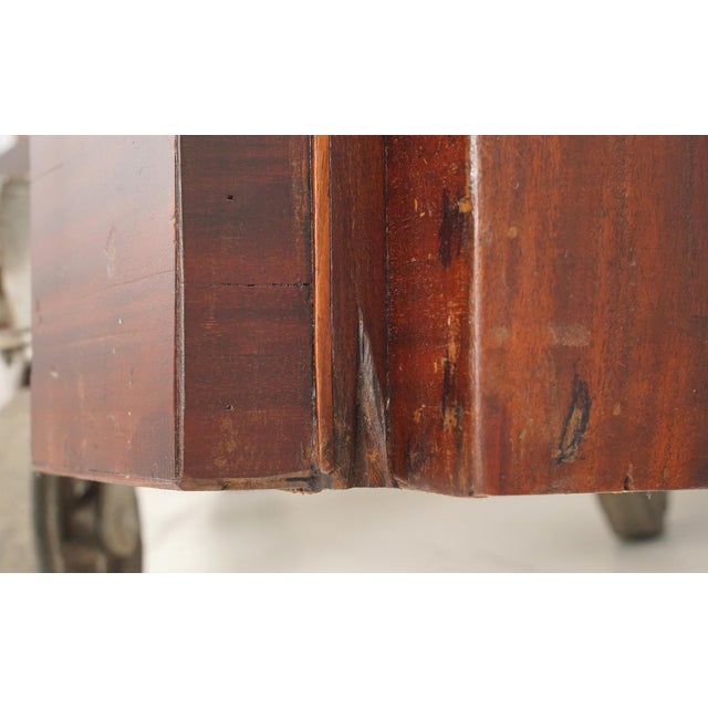 Antique Renaissance Revival Wooden Fireplace Mantel For Sale - Image 10 of 11