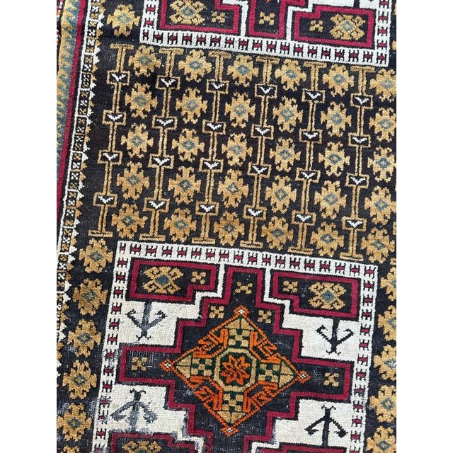 Turkmen Baluch Rug, 1920s For Sale - Image 10 of 18