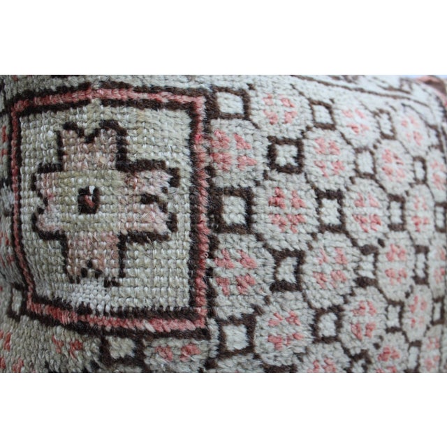 Turkish Kilim Decorative Pillow Cover - 16"x16" For Sale - Image 4 of 10