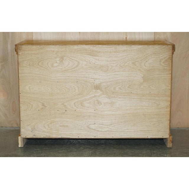 French Hand Painted Pine Housekeepers Sideboard, 1860s For Sale - Image 15 of 18