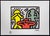 Keith Haring (after) untitled, print, limited edition of 150, sheet size 50 x 70 cm, plate signed bottom right, numbered...