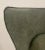 Caracole Caracole Modern Cool Olive Suede Forma Accent Chair For Sale - Image 4 of 7
