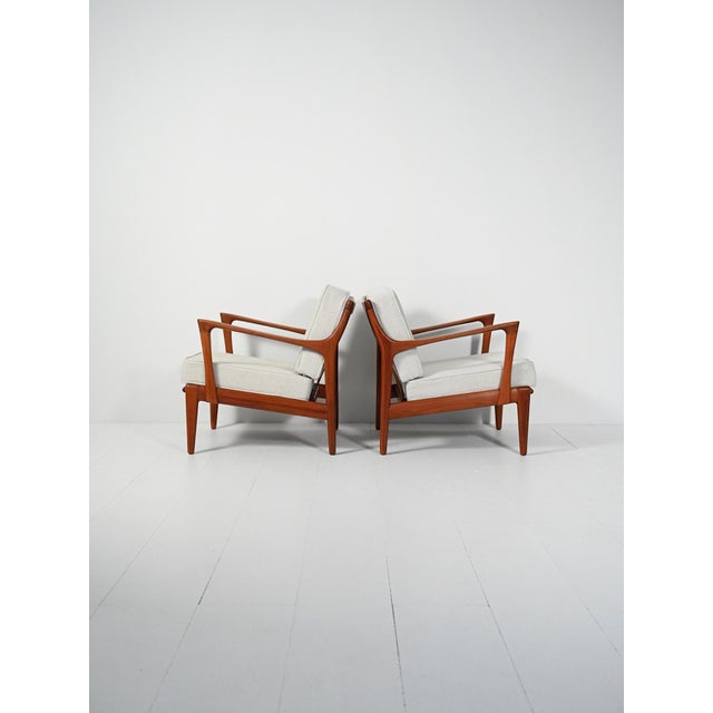 Kuba Armchairs by Bertil Fridhagen for Bröderna Andersson, 1950s, Set of 2 For Sale - Image 14 of 14
