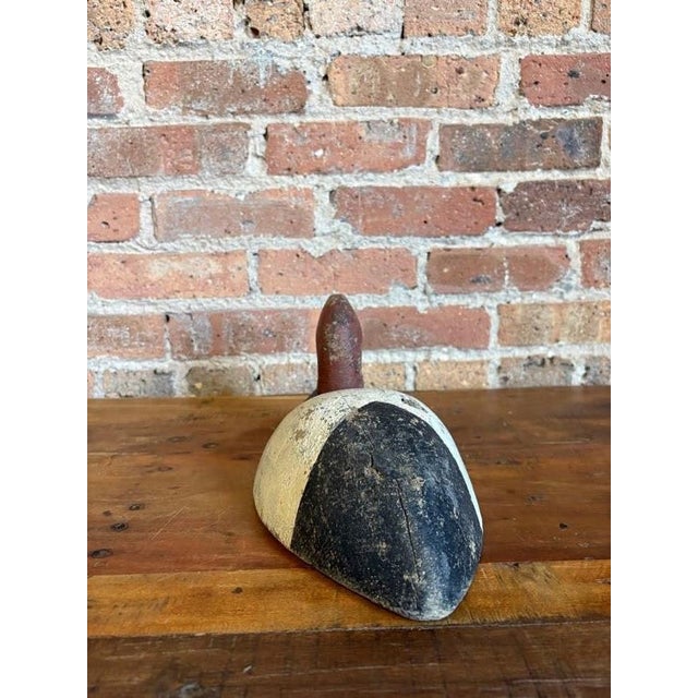 Early 20th C. River Rouge MI Working Canvasback Drake Decoy - Joseph Pelon For Sale - Image 4 of 14