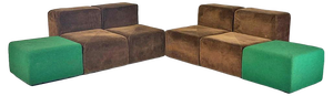 Italian Modular System 61 Sofa by Giancarlo Piretti für Anonima Castelli, 1970