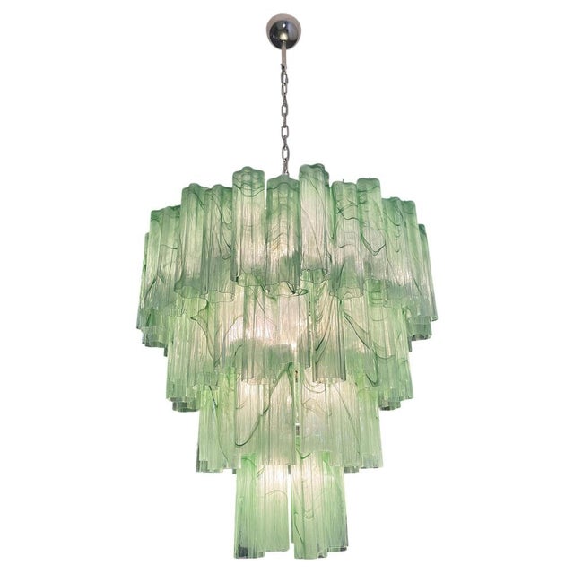 Italian Chandelier in Murano Glass, 1990 For Sale - Image 11 of 16