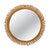 Mid-Century Round Rattan and Bamboo Wall Mirror in the style of Franco Albini, Italy, 1960s For Sale - Image 12 of 12
