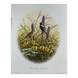 1990s Prairie Pair-Bobolinks by Larry Zach ~ Le Signed Numbered Print For Sale