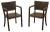 Set of Bentwood Writing Desk Armchairs, Czechoslovakia, 1950s For Sale