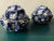Italian Mid 20th Century Majolica Blue and White Rounded Boxes-Set of 2 For Sale - Image 11 of 12