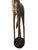 Wood Large 20th Century Large Hand-Carved Wooden Giraffe Sculpture, 85” Tall For Sale - Image 7 of 12