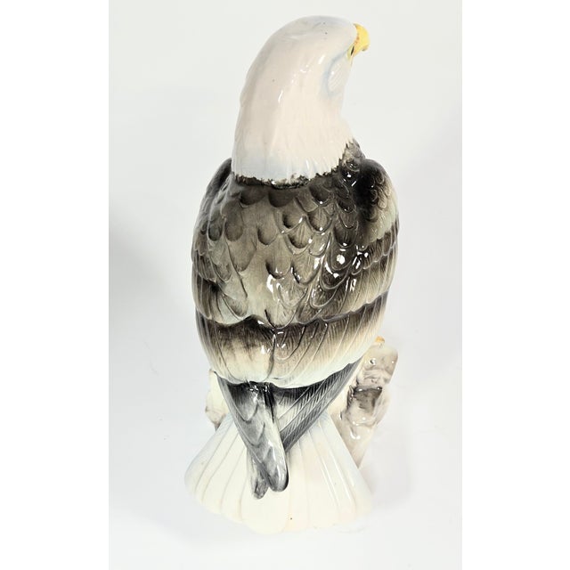 Vintage Ceramic Bald Eagle For Sale - Image 12 of 14