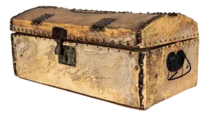 Antique Stagecoach Trunk