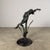 Early 21st Century Large Jumping Frog Sculpture – Hand Cast Bronze Garden Accent, 32” Tall For Sale - Image 5 of 10