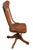 Victorian Late 19th Century Victorian Oak Swivel Desk Chair For Sale - Image 3 of 14