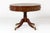 19th Century Regency English Mahogany Drum Table For Sale - Image 11 of 11