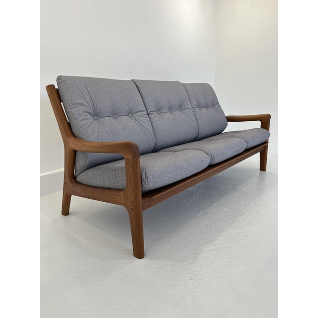 Mid-Century 3-Seater Sofa by Gustav Thams for A/S Vejen, Denmark, 1960s For Sale - Image 9 of 10