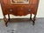 Early 20th Century Early 20th Century Jacobean Revival Style Walnut Display China Cabinet For Sale - Image 5 of 14