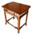 Vintage Rattan Side Table | Coastal Palm Beach Style Accent Table For Sale