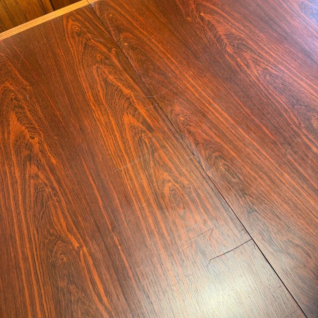 Mid 20th Century Attributed to Paul McCobb for Lane Rosewood “Delineator” Mid Century Modern Dining Set With 6 Chairs For Sale - Image 11 of 12