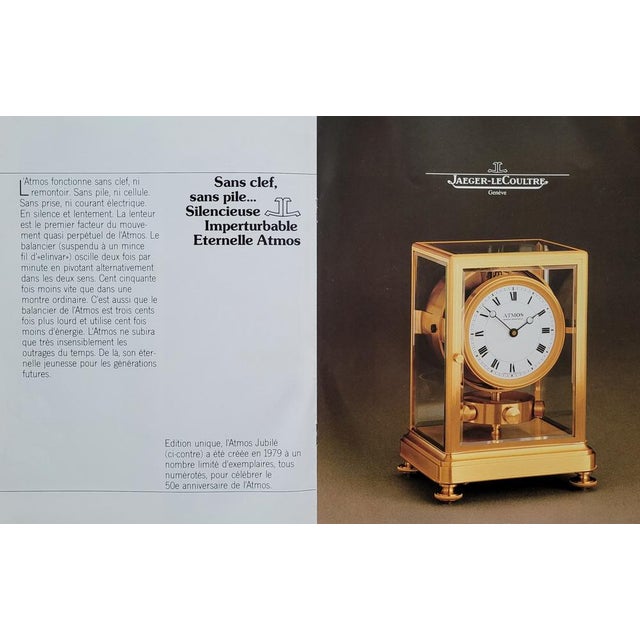 Atmos Jubilee Clock from Jaeger LeCoultre, 1979 For Sale - Image 12 of 15