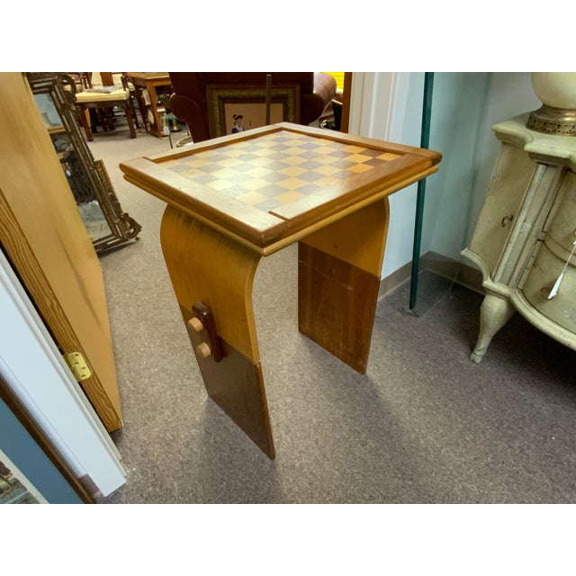 Circa 2000-2009 David Levy American craftsman gaming table. Great size and unique shape. Fun for anyone who loves games or...