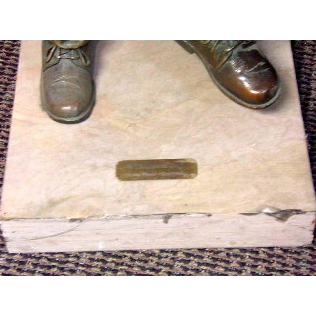 Don Hunt "Paderewski" Boy Bronze Sculpture Hand Signed For Sale - Image 10 of 11