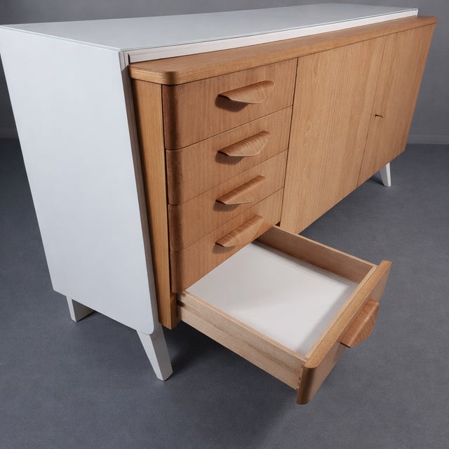 White Vintage Commode from Tatra, 1970s For Sale - Image 8 of 13