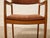 Wood Set of Four Vintage Danish Modern Dining Chairs in Rust Corduroy For Sale - Image 7 of 12
