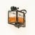 Brutalist Wrought Iron and Amber Glass Sconces from Longobard, Italy, 1970, Set of 2 For Sale - Image 4 of 16
