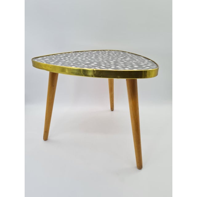 1960s Side Table or Plant Stand from Hal Lei, GDR, 1960s For Sale - Image 5 of 11