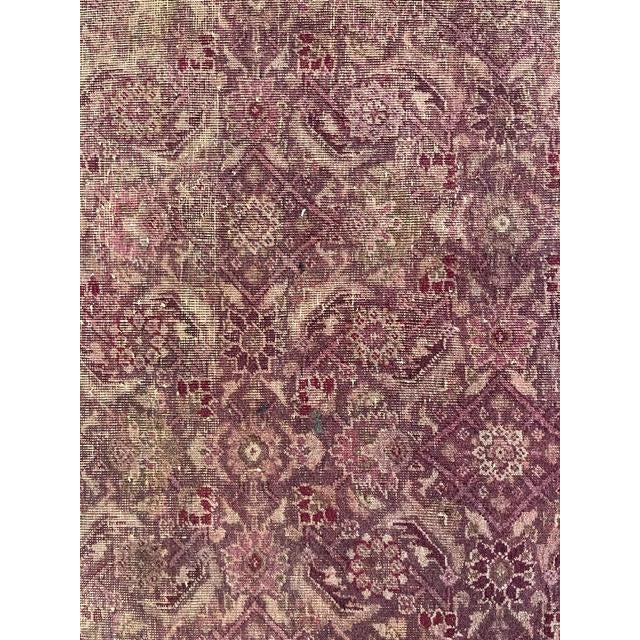 Antique Agra Fragment , 4' X 6' For Sale - Image 4 of 10