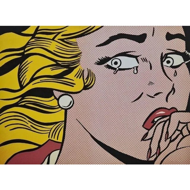 1980s Stunning Roy Lichtenstein "I Love Liberty" limited edition lithograph, number 100 of 150 (the numbers are signed in...