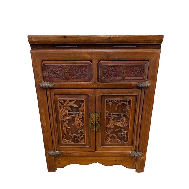 Gorgeous Cabinet in Good Antique Condition. Solid and Firm. Wear is usual for its age. Please study the photos and ask...