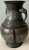 Mid 19th C Bronze Japanese Champlevé Urn With Foo Dog Handles For Sale - Image 4 of 8