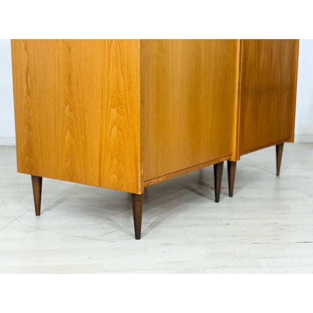 Mid-Century Wardrobe or Linen Closet in Wood For Sale - Image 10 of 18