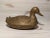 1970s Large Brass Duck Trinket Box With Lid For Sale - Image 4 of 6