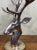 Vintage 1980s Brass Deer Head For Sale - Image 12 of 13