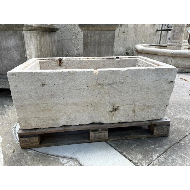 More information coming soon… This French limestone trough dating to the 1800s has subtle character-defining elements to...