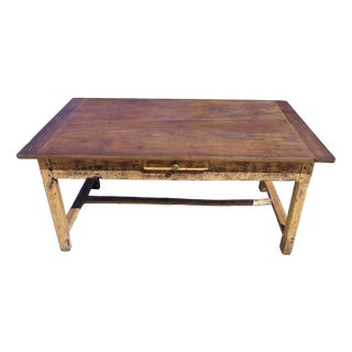 Antique Farm Oak Table, 1800s For Sale