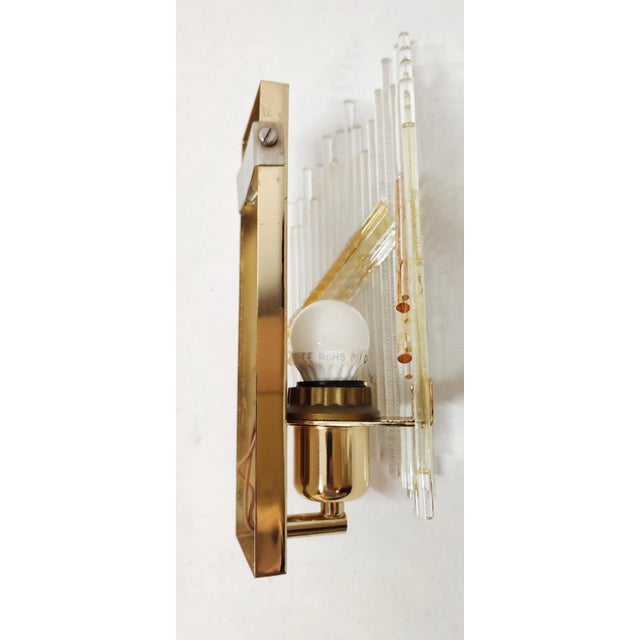 Metal Metacrylate and Metal Wall Liggt, Italy, 1980s For Sale - Image 7 of 12