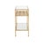 Contemporary Pacific Coast Console Table - Gold For Sale - Image 3 of 4