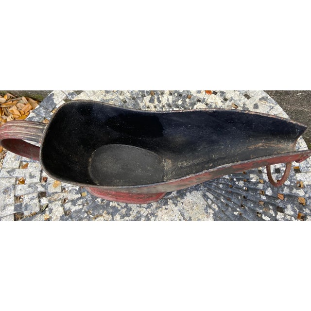 Early 20th Century Antique French Tole Wine Holder For Sale - Image 5 of 8