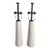Baker / Barbara Barry Prism Table Lamps - Pair. For Sale