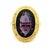 Vintage Italian Jumbo Amethyst Cocktail Ring in 14k Gold, 20 Carats, Size 7.75 For Sale - Image 12 of 13