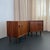1960s Pair of Mid-Century Modern Walnut With Brass Trim Nightstands End Tables For Sale - Image 5 of 10