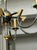 Metal French Moderne Patinated Brass Chandelier by Maison Lunel For Sale - Image 7 of 12