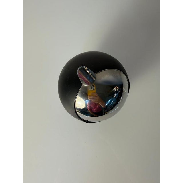 Black Chrome Ball Ashtray by Quist For Sale - Image 4 of 11