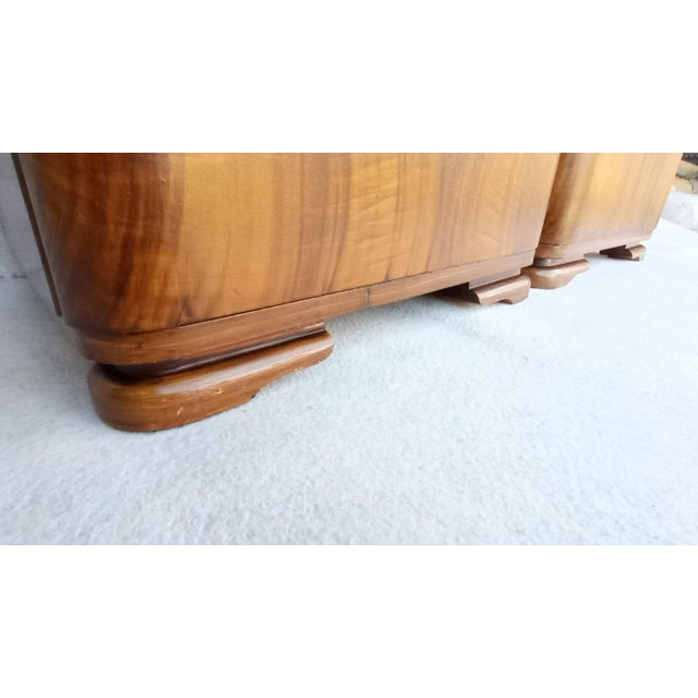 Art Deco Bedside Tables by Jindrich Halabala for Up Závody, 1940s, Set of 2 For Sale - Image 10 of 18