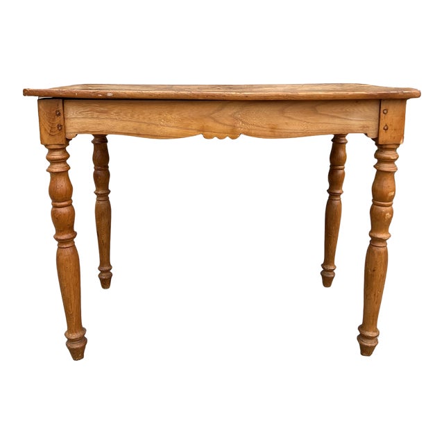 Early 20th Century French Fruitwood Side Table For Sale
